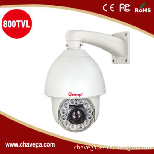 120m IR 800TVL Sony CMOS High Speed PTZ Camera, 27x Zoom and IP66 Waterproof